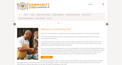 Desktop Screenshot of communitychef.org.uk